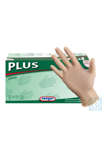 Disposable examination gloves, Medium, latex, pack 100 pieces / dispenser  Disposable examination...